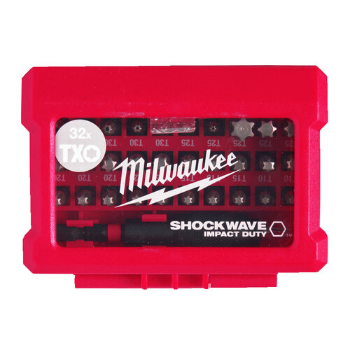 MILWAUKEE SHOCKWAVE™ IMPACT DUTY  ™ TX-SETS 32-DELIGE