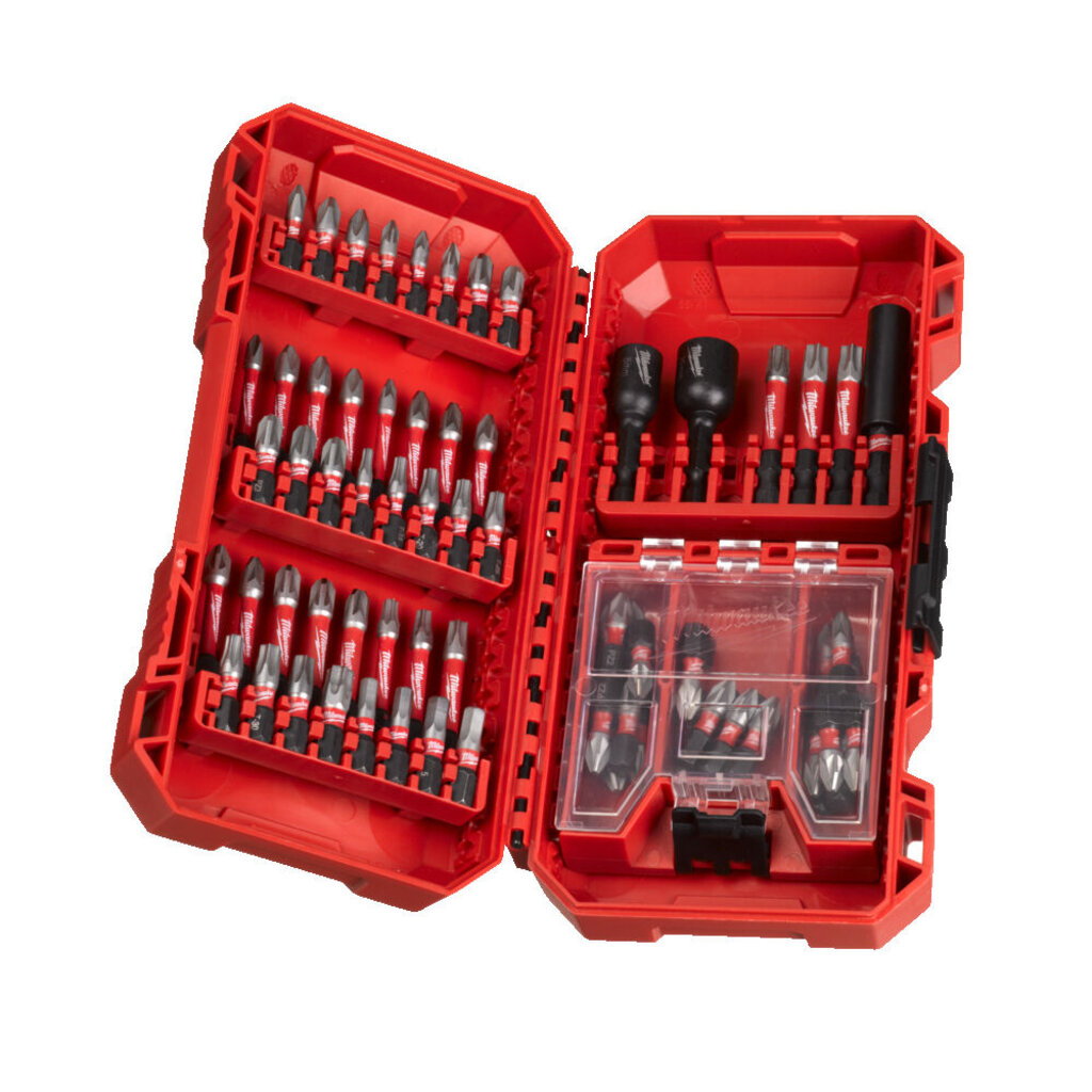 MILWAUKEE SHOCKWAVE PACKOUT Ready Box 70-delige bit Set