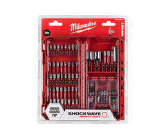 MILWAUKEE SHOCKWAVE PACKOUT Ready Box 70-delige bit Set