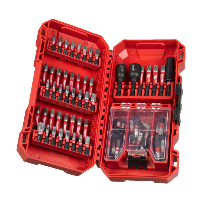 MILWAUKEE SHOCKWAVE PACKOUT Ready Box 75-delige bit Set