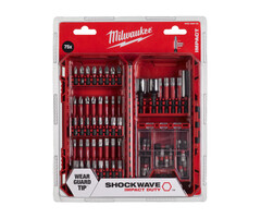 MILWAUKEE SHOCKWAVE PACKOUT Ready Box 75-delige bit Set