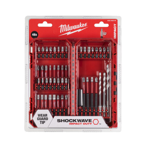 MILWAUKEE SHOCKWAVE™ IMPACT DUTY™ BIT SET 45-DELIGE