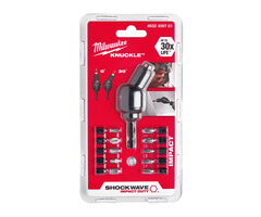 MILWAUKEE SHOCKWAVE™ KNUCKLE™ OFFSET BEVESTIGING 11-DELIGE