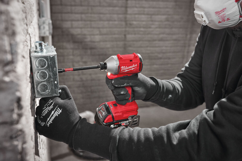 MILWAUKEE M18 BLIDR Compacte koolborstelloze 1/4" hex slagschroevendraaier