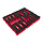 FOAM INLAY GESCHIKT VOOR ALLE PACKOUT™ GEREEDSCHAPSKOFFERS MET LADES MET SCHROEVENDRAAIERS EN TANGEN (10-DELIG)