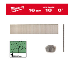 MILWAUKEE BRAD SPIJKERS, 18 GAUGE, DUNNE KOP INDOOR USE