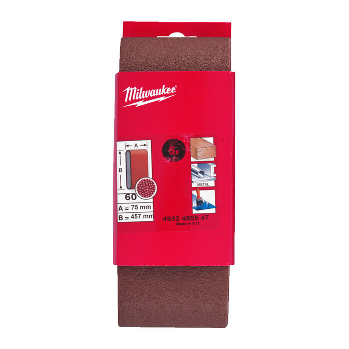 MILWAUKEE Schuurband 75x457 mm
