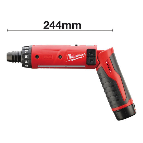 MILWAUKEE M4 D-202B INLINE SCHROEVENDRAAIER