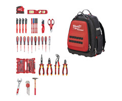 MILWAUKEE PACKOUT BACKPACK ELECTRICIAN 76 DELIGE SET