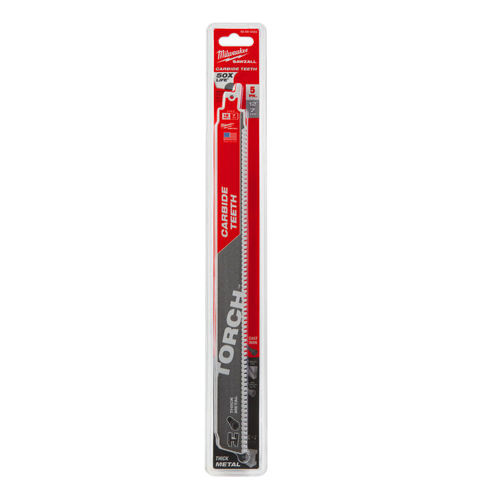 MILWAUKEE RECIPROZAAGBLAD HEAVY DUTY TORCH™ CARBIDE TANDEN