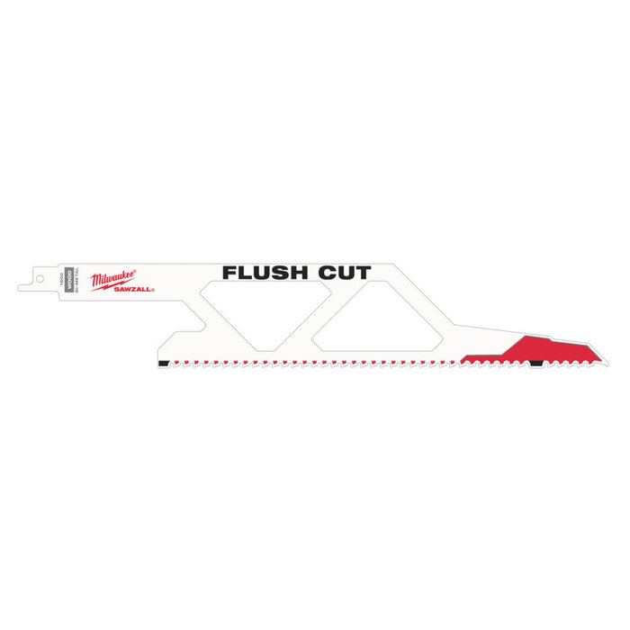 MILWAUKEE Reciprozaagblad Sawzall hout Flush Cut recht zagen 300 mm 5-Tpi