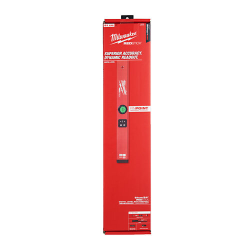 MILWAUKEE DIGITALE WATERPAS RED STICK 60CM