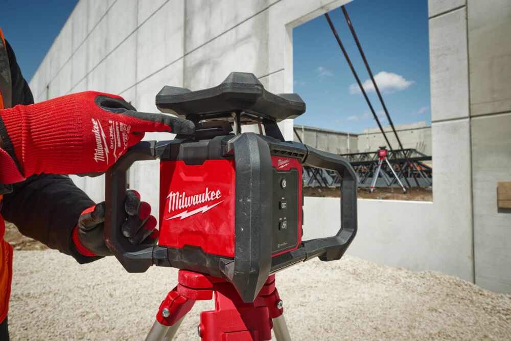 MILWAUKEE M18 RLOH600-201C600 M Horizontaal roterende laser met ONE-KEY