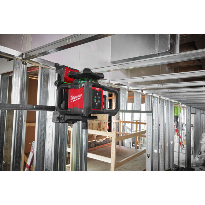 MILWAUKEE M18 RLOHVG300-501C ONE-KEY, Rotary Laser, Green, Horizontal/Vertical, 300 meter