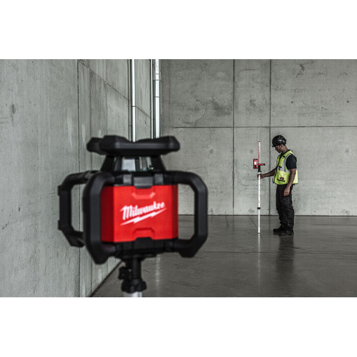 MILWAUKEE M18 RLOHVG300-501C ONE-KEY, Rotary Laser, Green, Horizontal/Vertical, 300 meter