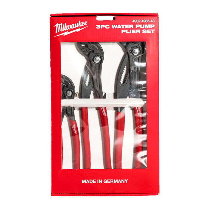 MILWAUKEE WATERPOMPTANGEN SET (3-DELIG)