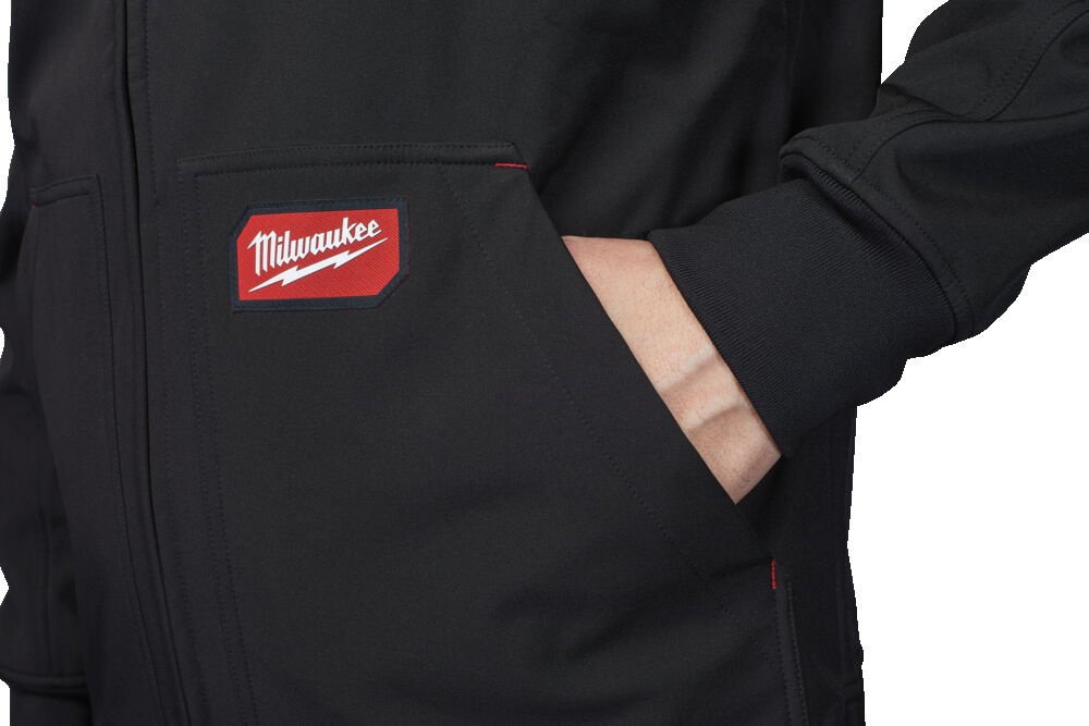 MILWAUKEE Freeflex Softshell Hooded Jacket zwart