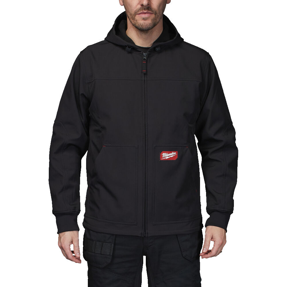 MILWAUKEE Freeflex Softshell Hooded Jacket zwart