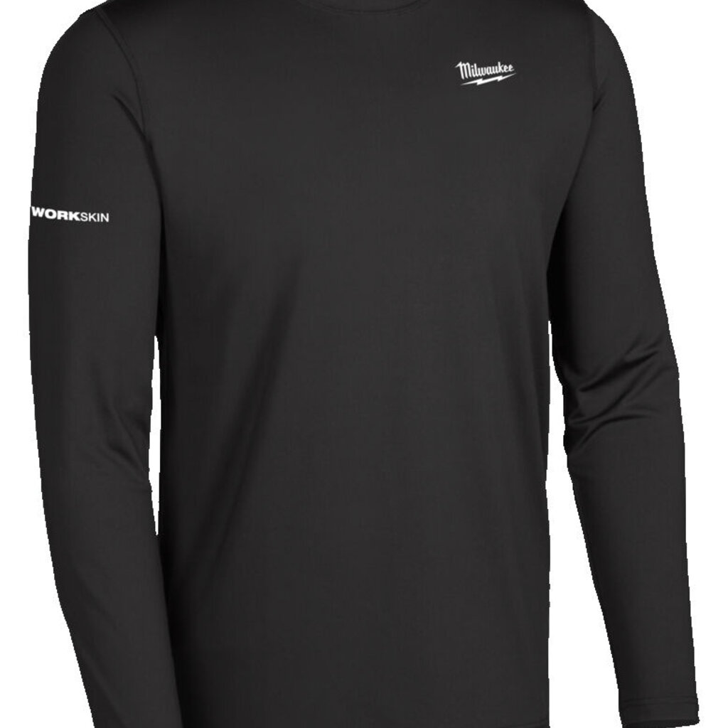 MILWAUKEE WORKSKIN™ Basis Laag Long Sleeve Zwart