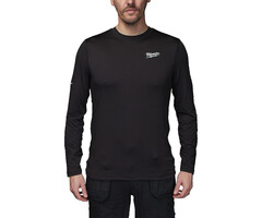 MILWAUKEE WORKSKIN™ Basis Laag Long Sleeve Zwart