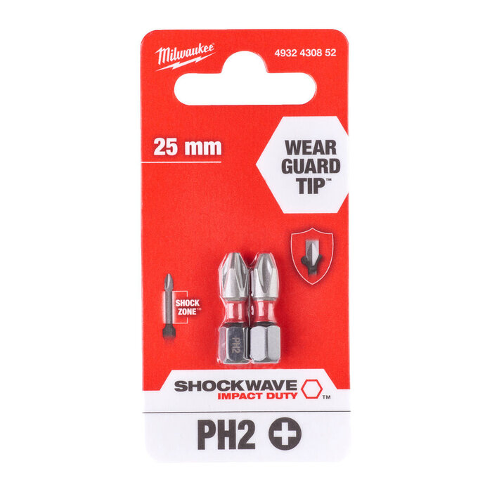 MILWAUKEE PH2 SHOCKWAVE™ Gen II