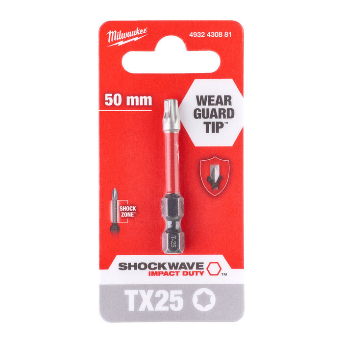MILWAUKEE SHOCKWAVE™ Gen II TX25