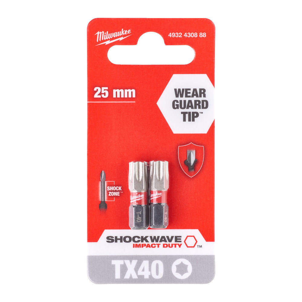 MILWAUKEE SHOCKWAVE™ Gen II TX40
