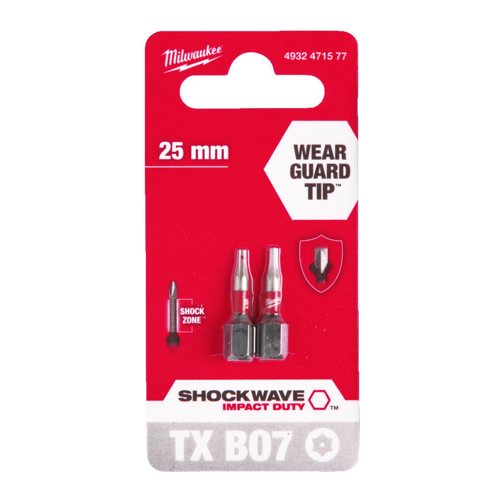 MILWAUKEE SHOCKWAVE™ VEILIGHEIDSBIT TX BO