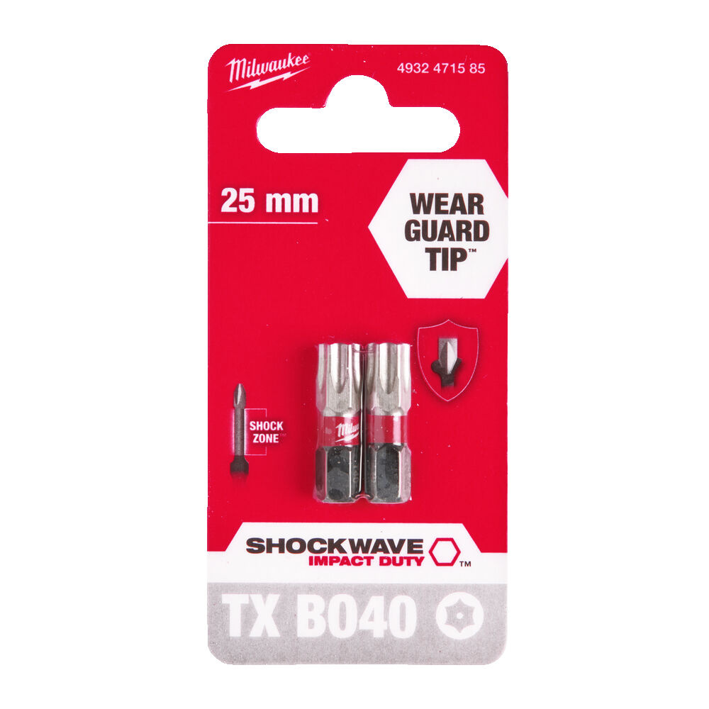 MILWAUKEE SHOCKWAVE™ VEILIGHEIDSBIT TX BO