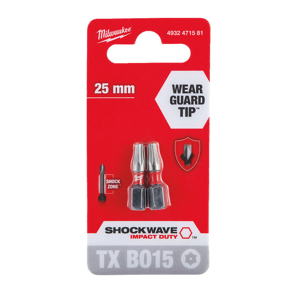 MILWAUKEE SHOCKWAVE™ VEILIGHEIDSBIT TX BO