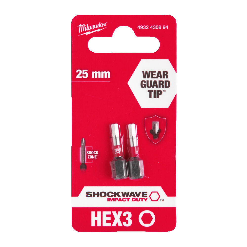 MILWAUKEE HEX SHOCKWAVE™ Gen II INBUSBIT