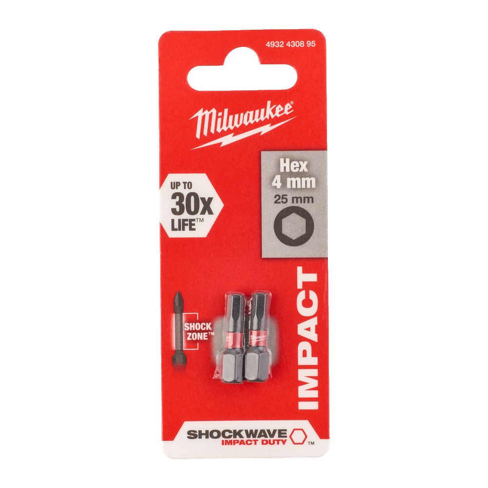 MILWAUKEE HEX SHOCKWAVE™ Gen II INBUSBIT