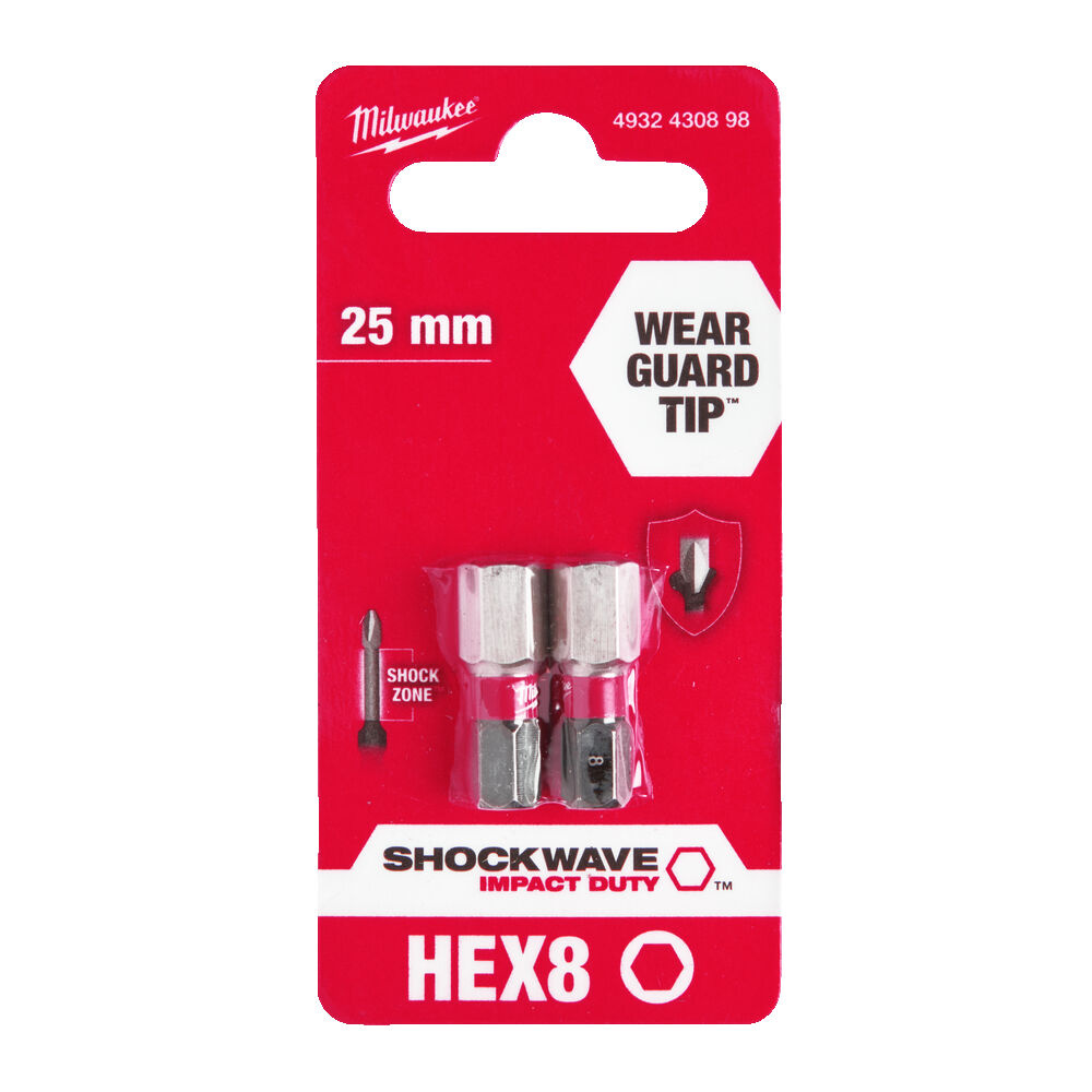 MILWAUKEE HEX SHOCKWAVE™ Gen II INBUSBIT