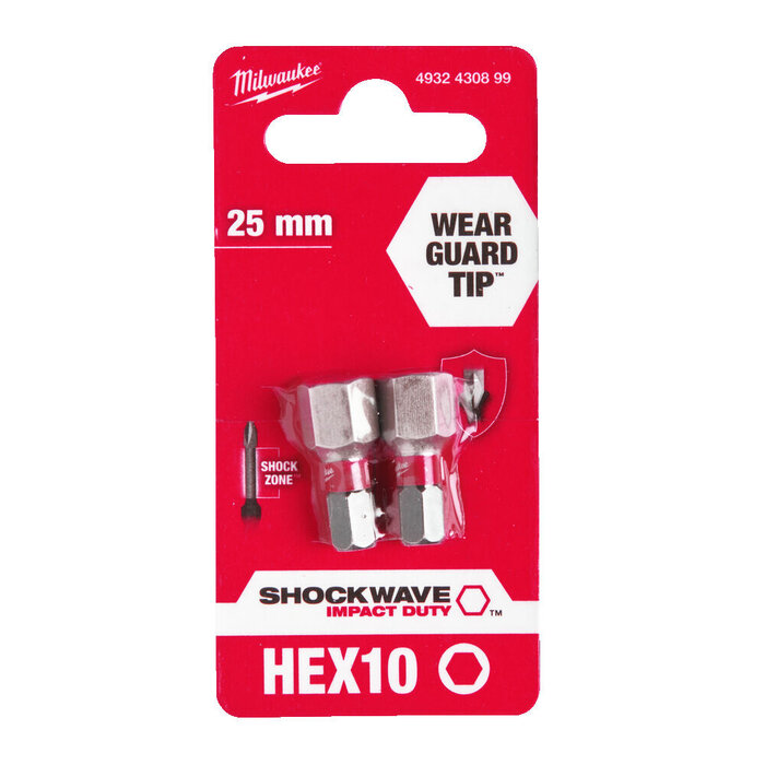 MILWAUKEE HEX SHOCKWAVE™ Gen II INBUSBIT