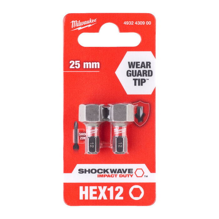 MILWAUKEE HEX SHOCKWAVE™ Gen II INBUSBIT