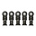 Multitool Starlock hout bladenset (5-delig)
