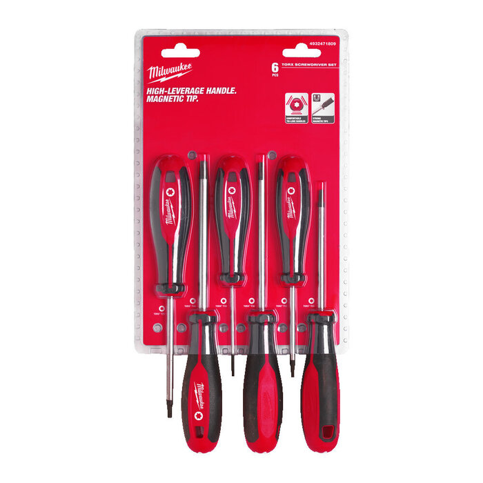MILWAUKEE Schroevendraaierset Tri-lobe Torx (6-delig)