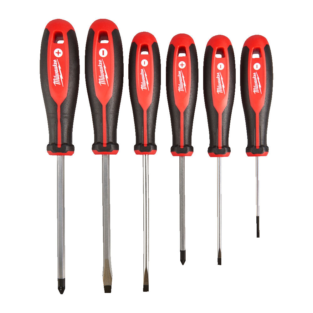 MILWAUKEE Schroevendraaierset 1 Tri-lobe SL/PZ (6-delig)