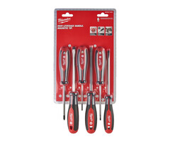 MILWAUKEE Schroevendraaierset 1 Tri-lobe SL/PZ (6-delig)