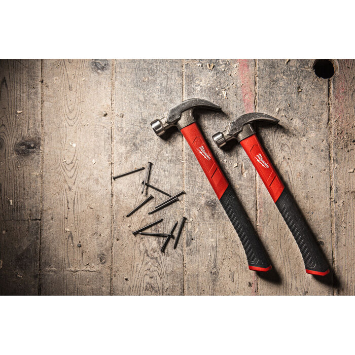 MILWAUKEE Klauwhamer Fiberglas gebogen