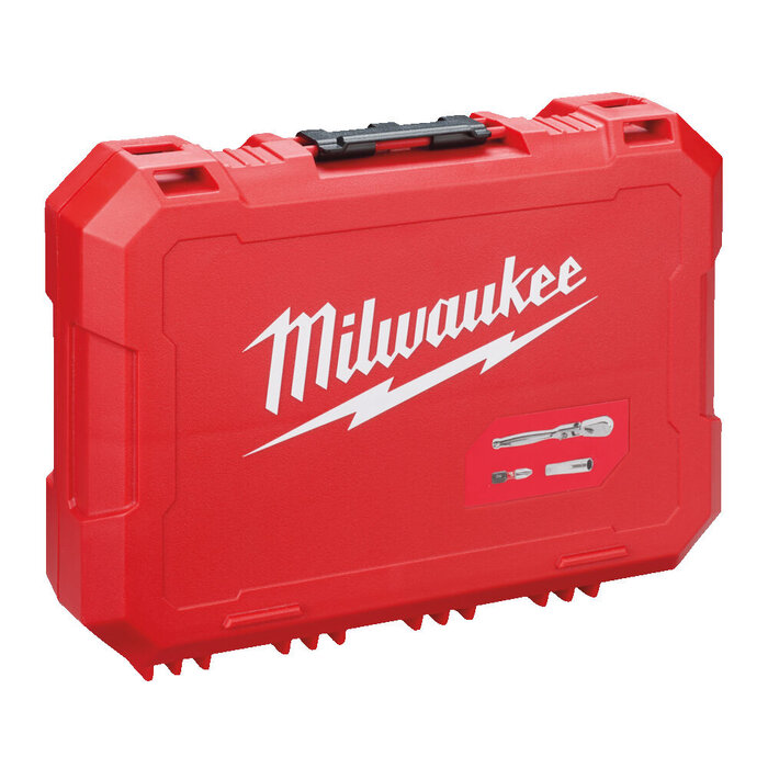 MILWAUKEE Doppenset, ratel en ringratel - steeksleutel  (42-delig)