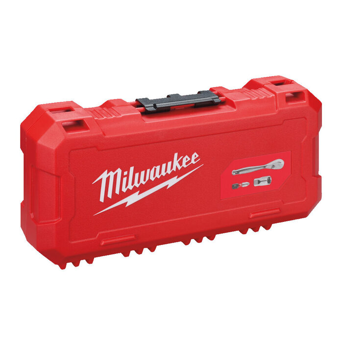 MILWAUKEE Doppenset, ratel en ringratel - steeksleutel  (42-delig)