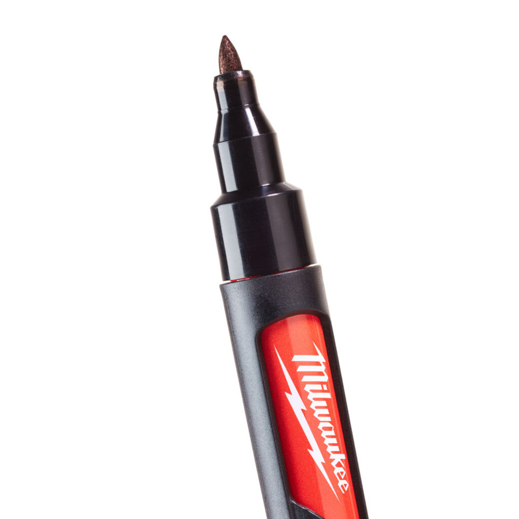 MILWAUKEE Marker INKZALL™ Fijne punt 1,0 mm zwart incl. stylus (1 stuk)
