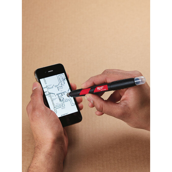 MILWAUKEE Marker INKZALL™ Fijne punt 1,0 mm zwart incl. stylus (1 stuk)