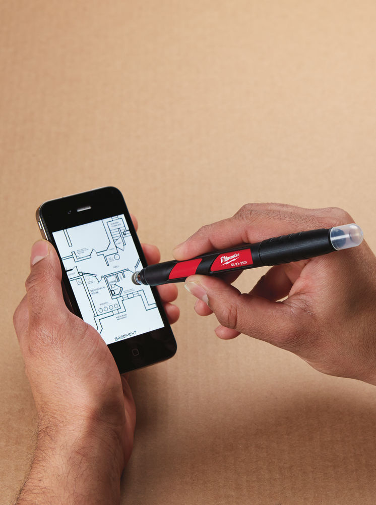 MILWAUKEE Marker INKZALL™ Fijne punt 1,0 mm zwart incl. stylus (1 stuk)
