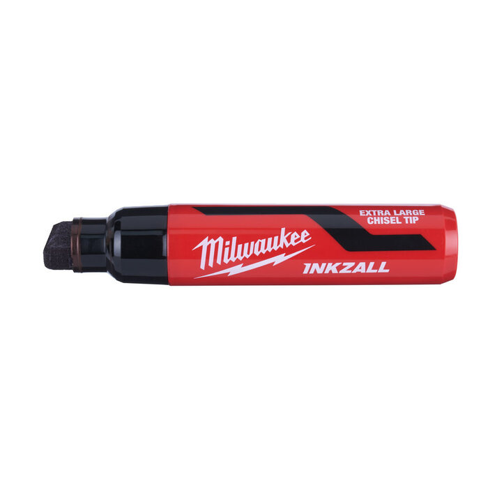 MILWAUKEE Marker INKZALL™ Beitel punt XL 14,5 mm zwart (1 stuk)