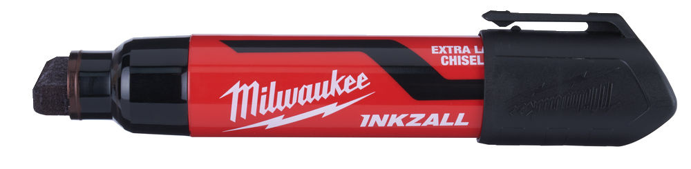 MILWAUKEE Marker INKZALL™ Beitel punt XL 14,5 mm zwart (1 stuk)