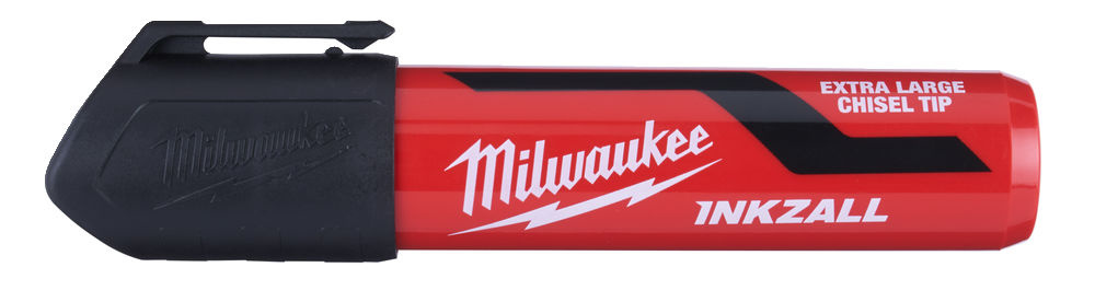 MILWAUKEE Marker INKZALL™ Beitel punt XL 14,5 mm zwart (1 stuk)
