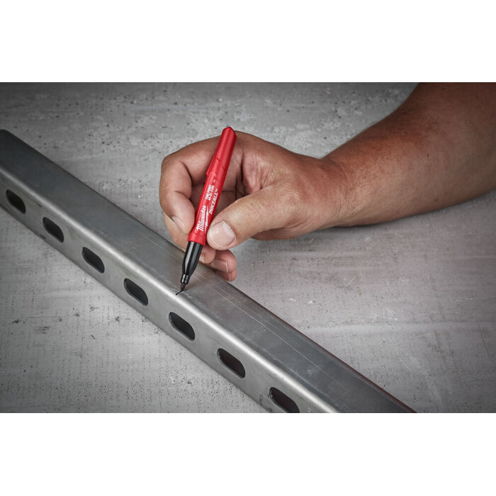 MILWAUKEE Marker INKZALL™ Fijne punt 1,0 mm zwart (1 stuk)