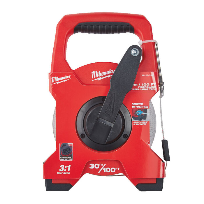 MILWAUKEE Landmeter fiberglas behuizing